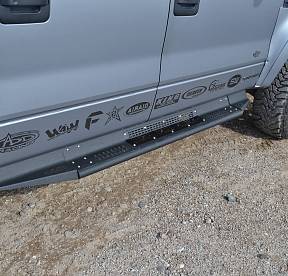 Пороги серия Stealth Fighter для Ford F-150| F-150 SVT Raptor