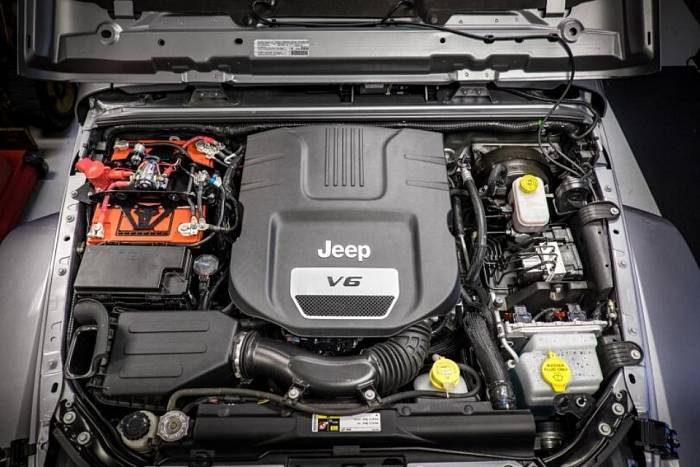 Комплект для установки двух аккумуляторов на Jeep Wrangler JK 2007-11