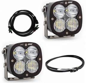 Baja Designs - Комплект фар XL80 для стального бампера Jeep JL/JT, Rubicon, подключение к панели управления