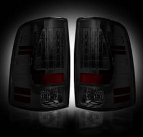 Dodge 13-17 RAM 1500/2500/3500 LED TAIL LIGHTS (Replaces Factory OEM LED Tail Lights ONLY) - Smoked Lens