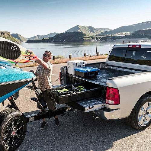 Органайзер для Ford F150/Raptor с алюминиевым кузовом длиной 168 см