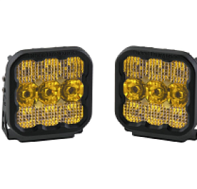 Фары светодиодные SS5 Sport желтый комбинированный свет 2 шт 