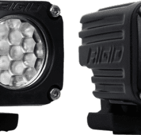 Комплект фар RIGID Ignite (1 светодиод) - рабочий свет (черные), 2 шт.