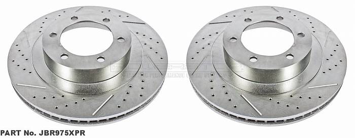 POWERSTOP Z36 TRUCK AND TOW ТОРМОЗНЫЕ КОЛОДКИ УСИЛЕННЫЕ JBR975XPR LEXUS / TOYOTA