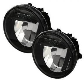 Ford 09-14 F-150 (Excluding RAPTOR) LED Fog Lights 2-Piece Set (Replaces Both OEM Ford F-150 09-14 Fog Lights) - Smoked / Black