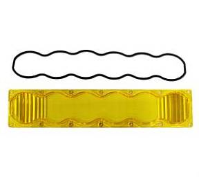 Линза для светодиодной балки серии OnX6 с янтарного цвета