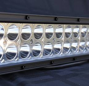 30" Light Bar 180W Flood/Spot 3W LED Chrome