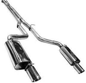 Cat Back система ø 3'' для двигателей Hemi 6.1 & 6.4L с насадками