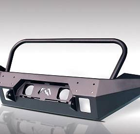 Бампер силовой широкий для Jeep JK 2007-2017 FMJ 