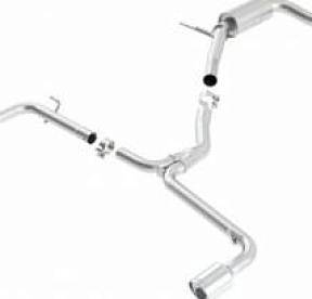 Выхлопная система CAT BACK SCIROCCO MKII / NEW BEETLE L4-2.0 (TURBO) ’11-’16 ЗВУК S-TYPE