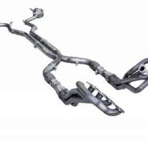 Выхлопная система 1-7/8"×3'' с катализаторами для Ford Mustang 5.0L Coyote 2015-17