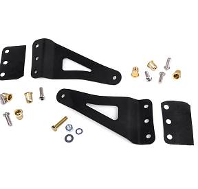 Кронштейн для закругленной LED балки 50'' над лобовым стеклом Chevrolet Tahoe 4WD  2007-2013 (GMT-900)