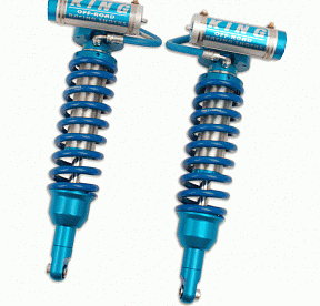 Стойки KING передние для ISUZU D-MAX 2012+  2,5", с резервуаром на гибком соединении