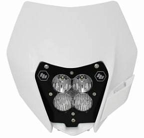 Светодиодная фара (DC) серии XL Pro для KTM 2014+, белый обтекатель