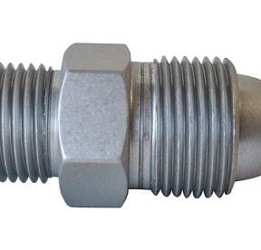 Адаптер с внешней резьбой для подключения баллона с азотом