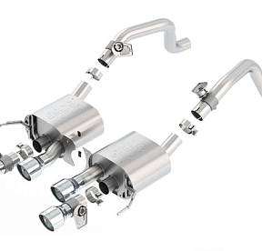 ЗАДНЯЯ СЕКЦИЯ REAR SECTION CHEVROLET CORVETTE C7  6.2L V8 