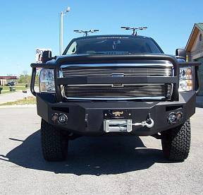 2011-2014 Chevy Heavy Duty Winch Bumper w/ Full Grill Guard