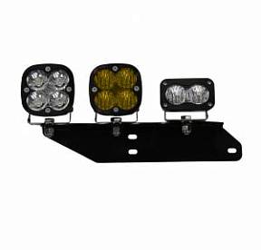 Комплект противотуманной оптики для Ford  F-150 Raptor 2017-20 янтарный свет