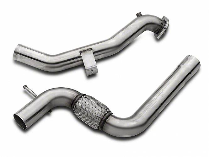Выпускные трубы Downpipe 3'' x 2.25'' без кат. для Mustang EcoBoost 2.3L V4, 2015+