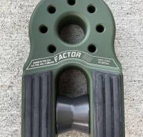 Шакл для буксировки с крюком FlatLink XXL - темно-зеленый