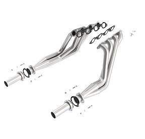 Выпускной коллектор длиннотрубный CAMARO 396 CID - 2" x 3"