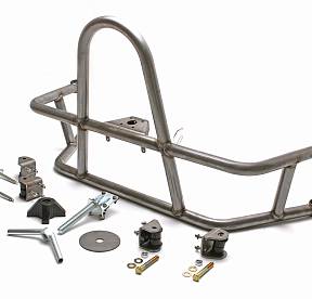 Калитка под запасное колесо диаметром 33"-42" дюйма для Jeep TJ/LJ  стальная от  GenRight