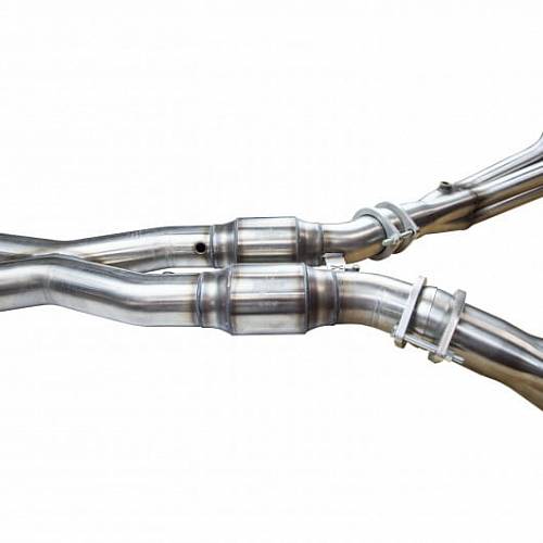 X-pipe с катализаторами OEM Chevrolet Corvette C6 LS2/LS3 6.0L/6.2L