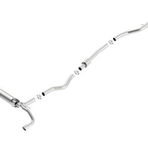 ВЫХЛОПНАЯ СИСТЕМА CAT BACK BMW  F30/F34  F3X 335 ’13- S-TYPE L6-3.0L (turbo) N55