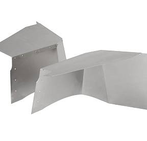 Комплект защиты колёсных арок для Jeep YJ алюминиевый от GenRight