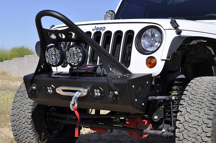 Стандартный буксировочный крюк Stealth Fighter для Jeep JK 