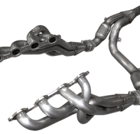 Длиннотрубные выпускные коллекторы 1-3/4"×3'' с катализаторами для GM Truck 5.3L, 2014+