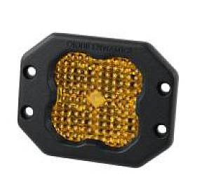 Желтый врезной LED-модуль SS3 Pro с янтарной подсветкой, рабочий свет