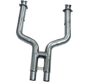 Приемные трубы H-Pipe без кат. для Mustang GT 4.6L, 2005-2010, 2.5'' x 2.5''