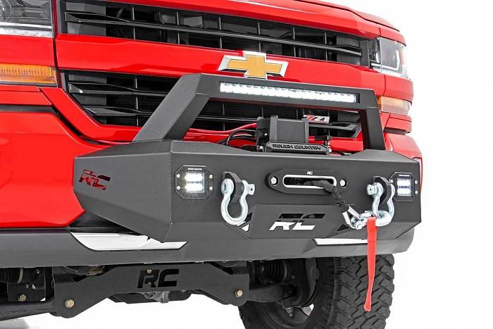 Комплект для установки передней лебёдки на Chevrolet Silverado 1500