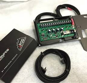 JK Switch Panel 8 Switch Dual Source SE 09-17 Wrangler JK Amber LED sPOD