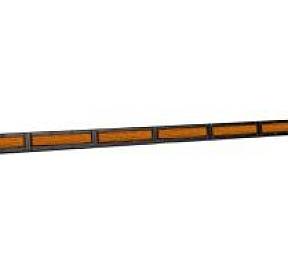 Светодиодная балка 42 дюйма серии Stage Series Flood, янтарный свет