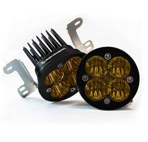 Противотуманные фары янтарные Squadron-R SAE для Wrangler JK 2007-18