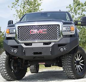 2015-2017 GMC Heavy Duty Winch Bumper w/ No Grill Guard