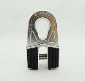 Шaкл для буксировки с крюком FLATLINK "E" (Expert) - серебристый