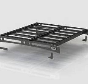 Багажник Raizer-T для Toyota Double Cab 2007+, полимерное покрытие