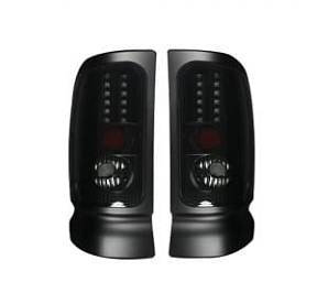 Dodge 94-01 RAM 1500 & 94-02 RAM 2500/3500 LED TAIL LIGHTS - Smoked Lens