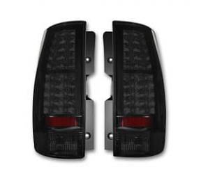 Chevy & GMC Tahoe, Yukon, Suburban, Denali 07-11 LED TAIL LIGHTS - Smoked Lens