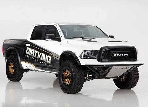 Ram Rebel Prerunner, созданный компанией Dirt King Fabrication (копия прототипа TRX)