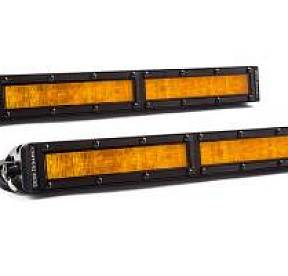 Комплект из 2 LED-балок 12 дюймов серии Stage Series SAE Fog/Wide, янтарный свет