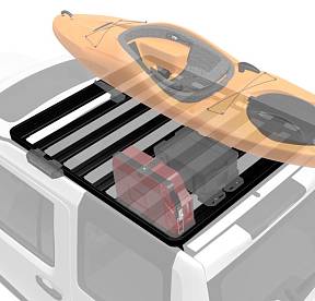 Комплект багажника на 3/4 крыши для  Land Rover Discovery LR3/LR4 Slimline II  - от Front Runner