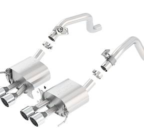 ЗАДНЯЯ СЕКЦИЯ REAR SECTION CORVETTE C7 STINGRAY V8-6.2L 