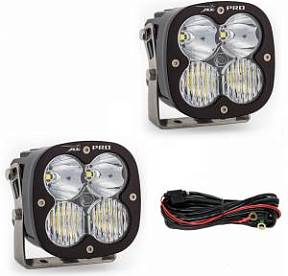 Baja Designs - Комплект фар XL Pro для стального бампера Jeep JL/JT, Rubicon, проводка с тумблером