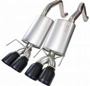 Система Axel Back для Corvette C6 ZO6/ZR1, 2006-2013, 4 черные насадки