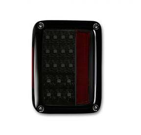 Jeep 07-17 JK Wrangler LED Taillights - Smoked Lens
