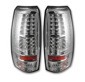 Chevy Avalanche 07-13 LED TAIL LIGHTS - Clear Lens